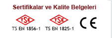 Subaşı Modüler sertifikalar ve kalite belgeleri